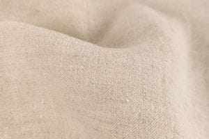 Washed oatmeal linen