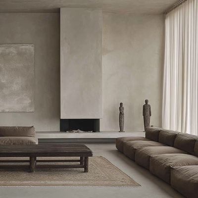 Cool neutral interior