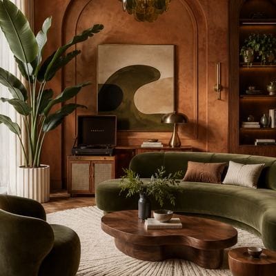 Brown interior